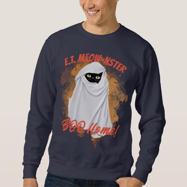E.T. Boo Zuhause, Filmvorführung Halloween Sweatshirt (Vorderseite)