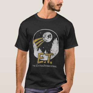 E.T. das außerirdische Mondplakat T-Shirt