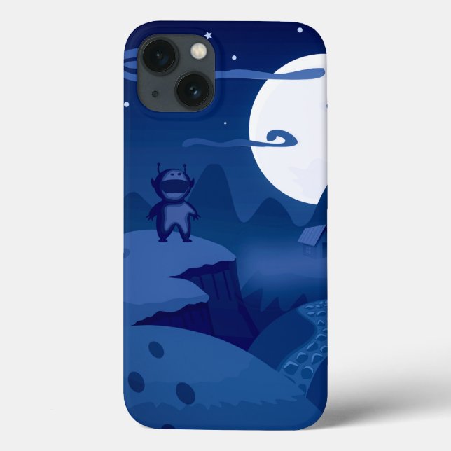 E.T. in der Nacht Case-Mate iPhone Hülle (Rückseite)