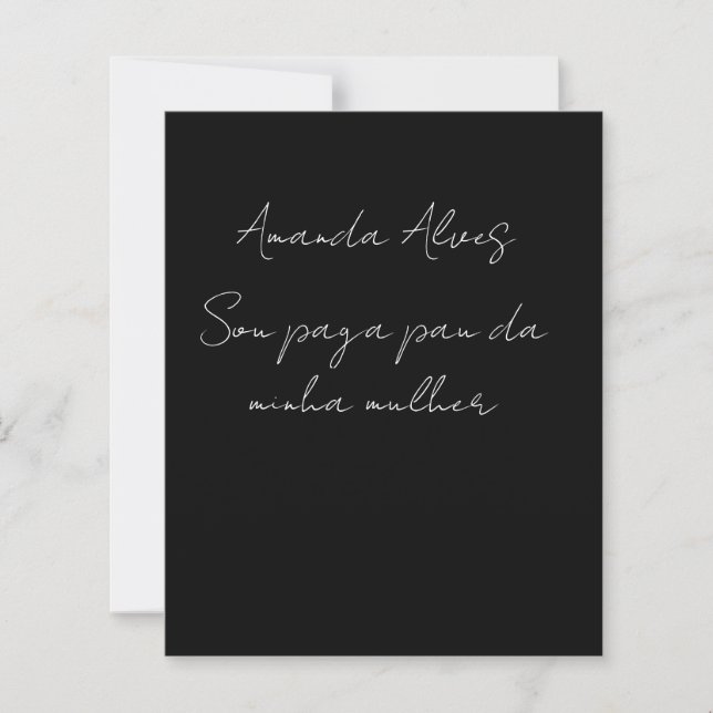 e uma blusabem romantico pro namorado cor preta (Vorderseite)