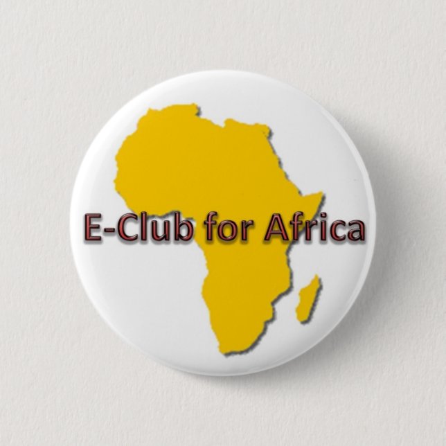 E-Verein für Afrika-Knopf Button (Vorderseite)