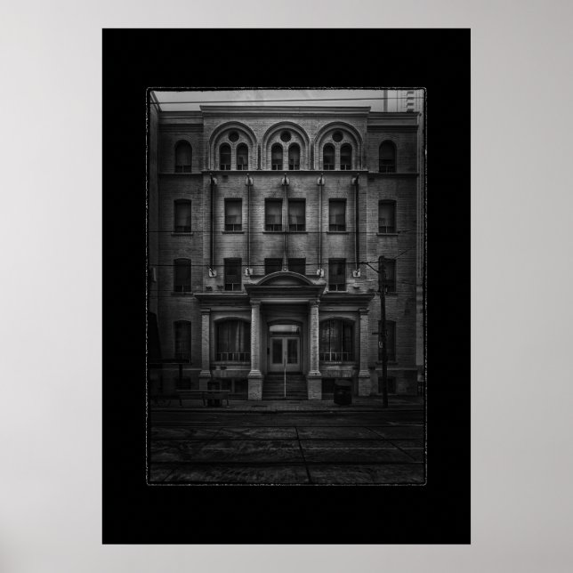 E.W. Gillett Gebäude Nr. 1 mit Grenze Poster (Vorne)