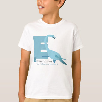 E wie Elasmosaurus-Tasse T-Shirt