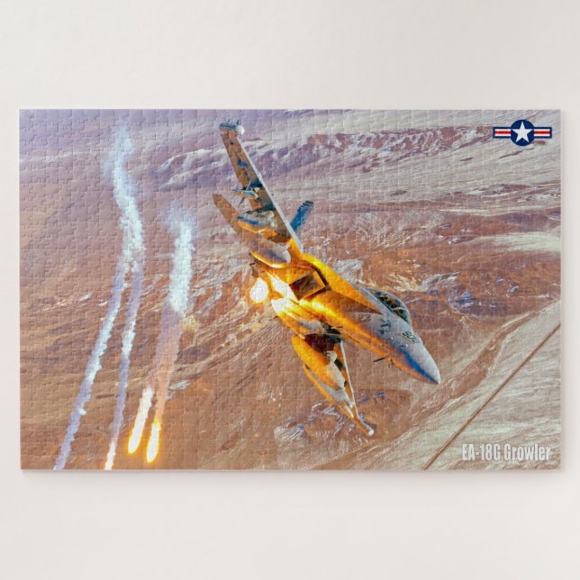 EA-18G GROWLER (20x30 INCH) Puzzle (Horizontal)
