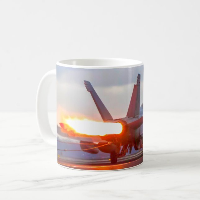 EA-18G GROWLER KAFFEETASSE (Vorderseite Links)