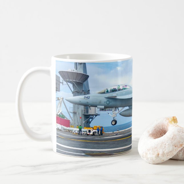 EA-18G GROWLER KAFFEETASSE (Mit Donut)