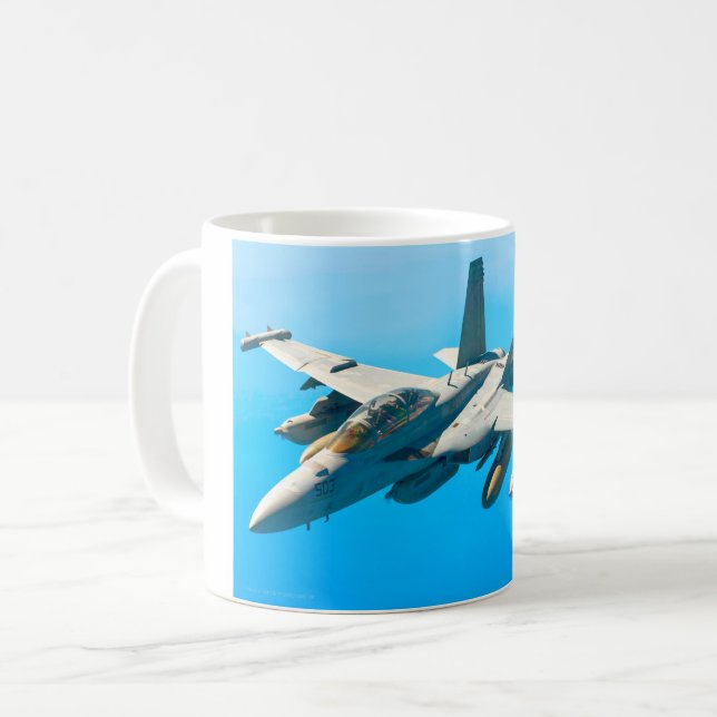 EA-18G GROWLER KAFFEETASSE (Vorderseite Links)
