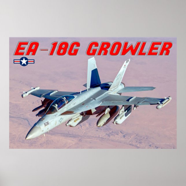 EA-18G GROWLER POSTER (Vorne)
