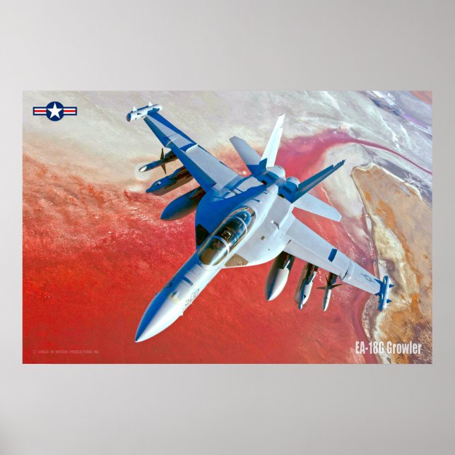 EA-18G GROWLER POSTER (Vorne)