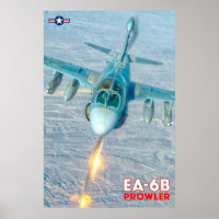 EA-6B PROWLER - FLARES!