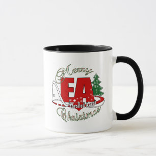 EA CHRISTMAS Eingeschriebener Agent Tasse