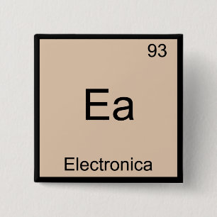 Ea - Elektronica Funny Chemistry Element Symbol T Button