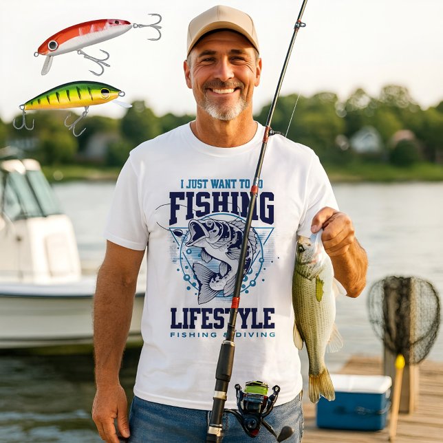 ea Life Graphic T-Shirt for Anglers & Ocean Lovers (Von Creator hochgeladen)