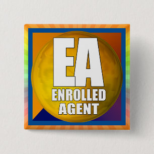 EA LOGO ENROLLED AGENT BUTTON
