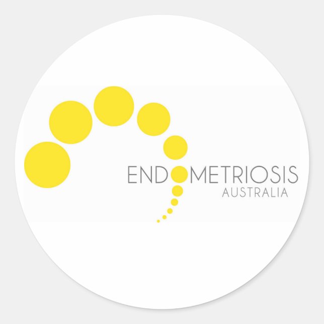 EA-Logo Runder Aufkleber (Vorderseite)