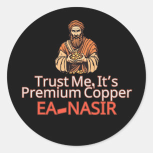 Ea-Nasir Ancient Complaint Meme Runder Aufkleber