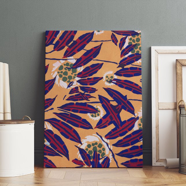 EA Séguy botanische Premium Wrapped Canvas Leinwanddruck (Von Creator hochgeladen)