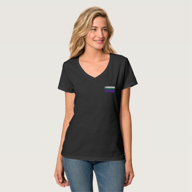 EachforEqual Hashtag Internationaler Frauentag T-Shirt (Vorderseite Vollansicht)