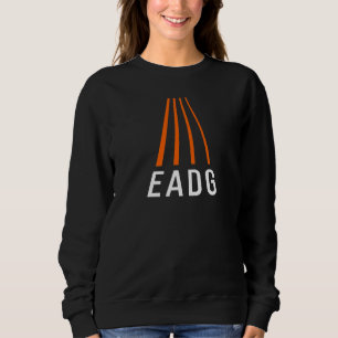 EADG 4 String Bass Guitar Player Bassist Perspecti Sweatshirt