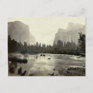 Eadweard J. Muybridge Tal of the Yosemite Postkarte