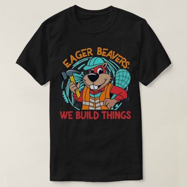 Eager Beavers T-Shirt (Design vorne)