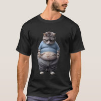 Eagerlys Fat Cat Art - Bauch - Traurige Katze