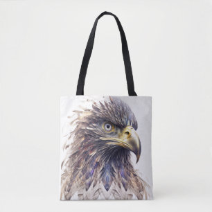 Eagle Animal Portrait Nature Wildlife Malerei