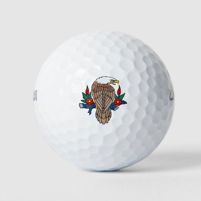 Eagle Art Golfball (Vorderseite)