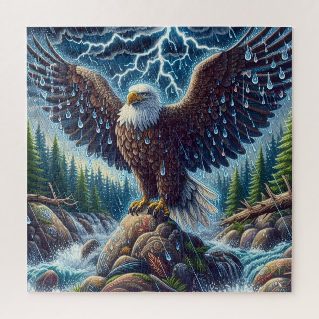 Eagle Art Puzzle (Vertikal)