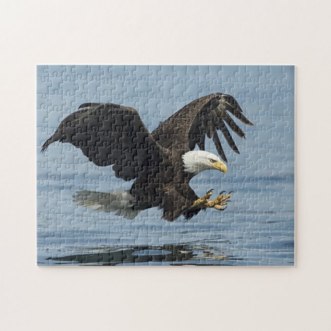 Eagle auf Annäherung Puzzle (Horizontal)