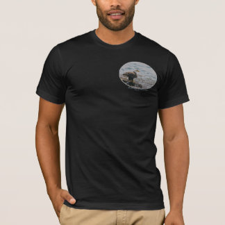 Eagle auf dem Strand T-Shirt