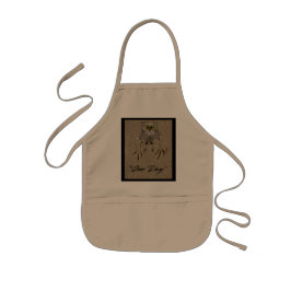 Eagle Baby & Footprints im Sand "One Day" Kinderschürze