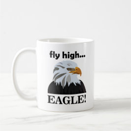 Eagle Bald Eagle Fly High Eagle Kaffeetasse