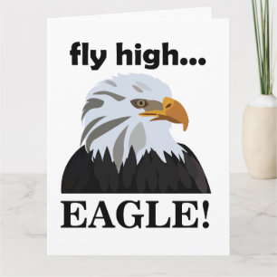 Eagle Bald Eagle Fly High Eagle Karte