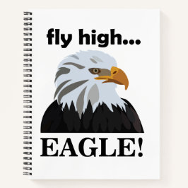 Eagle Bald Eagle Fly High Eagle Notizbuch