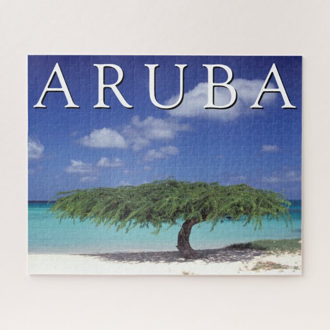 Eagle Beach | Karibik, Aruba Puzzle (Horizontal)