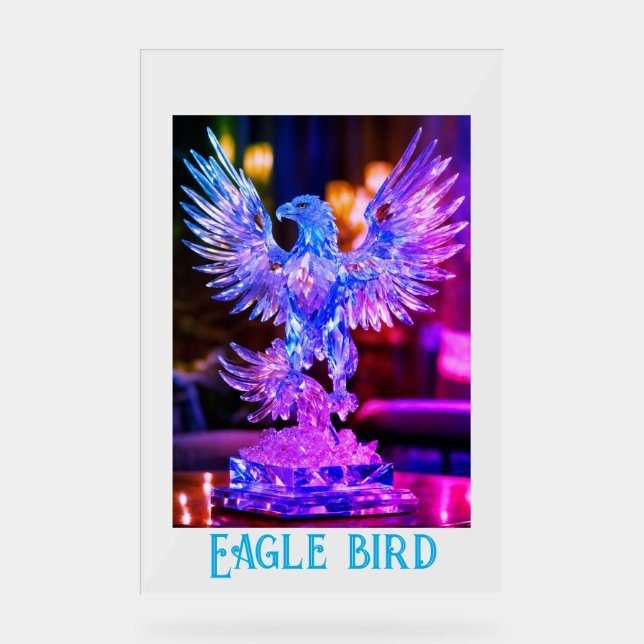 Eagle Bird Acrylschild (Vorderseite)