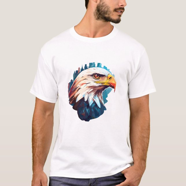 Eagle Bird Animal World Wildlife Beauty Discovery T-Shirt (Vorderseite)