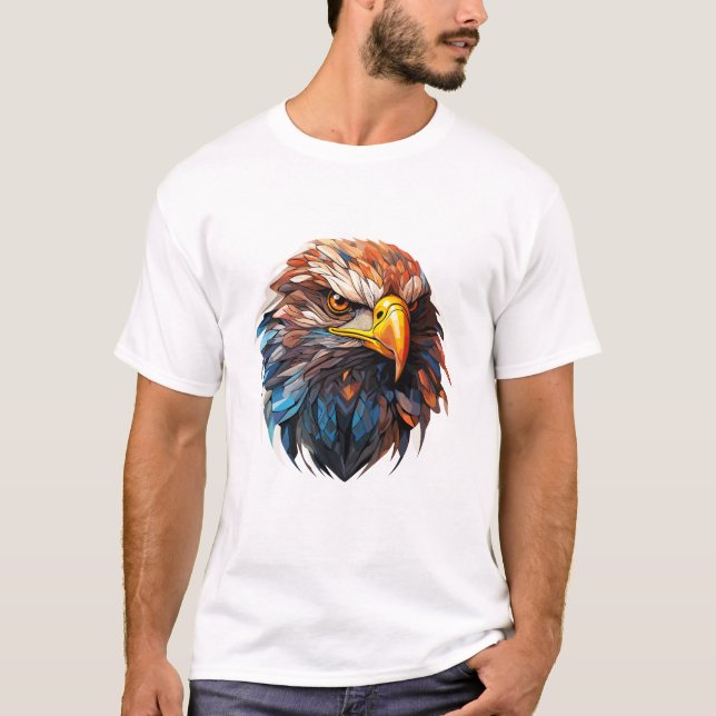 Eagle Bird Animal World Wildlife Beauty Discovery T-Shirt (Vorderseite)
