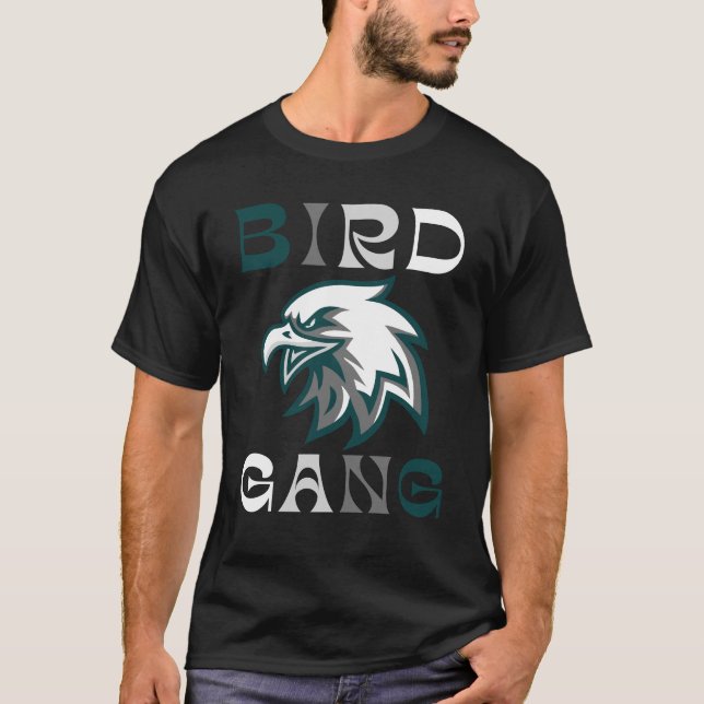 Eagle Bird Gang Funny Philadelphia T-Shirt (Vorderseite)