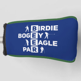 Eagle Birdie Par Bogey Beer witzig Golf Headcover