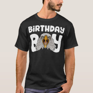 Eagle Birthday Boy Party Bird Kids Boys Bald Adler T-Shirt
