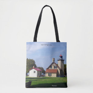 Eagle Bluff Leuchtturm Allover-Tasche