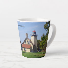 Eagle Bluff Leuchtturm Latte Tasse