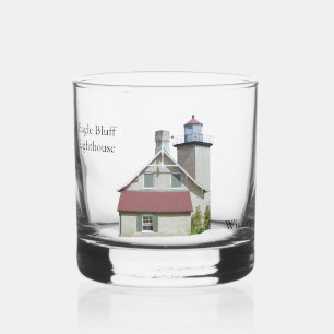 Eagle Bluff Lighthouse glass Whiskyglas