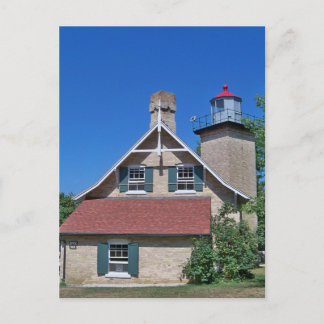 Eagle Bluff Lighthouse Postkarte