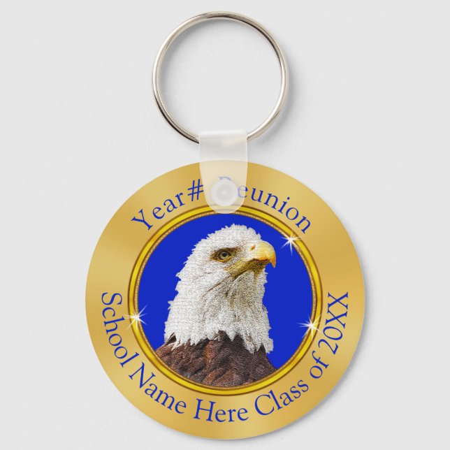 Eagle Class Wiedersehen - Geschenke mit IHREM TEXT Schlüsselanhänger (Vorderseite)