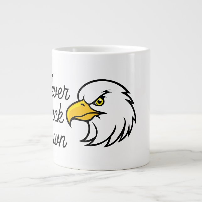 Eagle Coffee Mug  Jumbo-Tasse (Vorderseite)