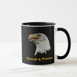 Eagle Courage and Freedom Tasse