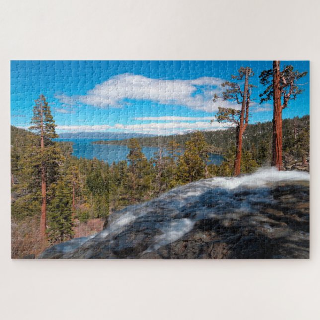 Eagle Creek Falls, South Lake Tahoe Puzzle (Horizontal)
